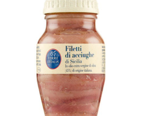 Filetti di acciughe in vasetto Carrefour richiamati per possibile presenza di istamina oltre i limiti consentiti