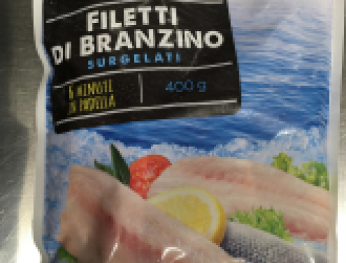 Corpi estranei nel prodotto, richiamati dalla vendita filetti di branzino surgelati Primia