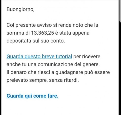 finti accrediti finti accrediti