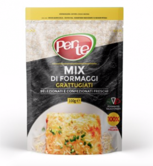 Batterio nel mix di formaggi grattugiati Per Te