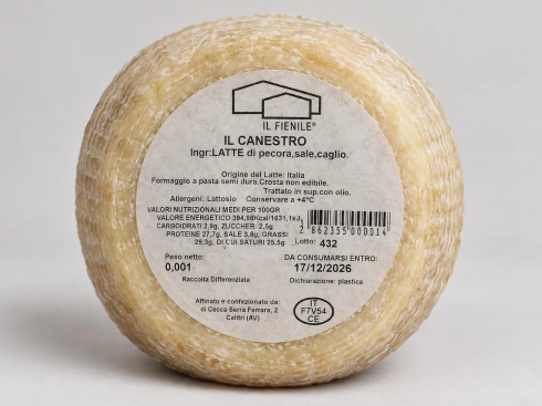 Formaggio &ldquo;Canestro&rdquo; richiamato per sospetta presenza di Listeria