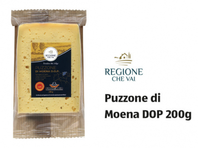 ALDI richiama per rischio Listeria monocytogenes il formaggio Puzzone di Moena DOP 200g.