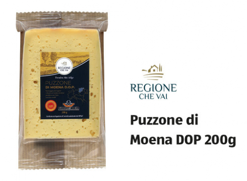 ALDI richiama per rischio Listeria monocytogenes il formaggio Puzzone di Moena DOP 200g.