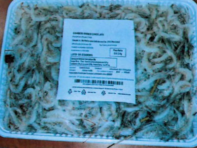 Solfiti oltre i limiti nei gamberi bianchi congelati richiamati dal mercato: ecco marchio, lotto e rischi per la salute