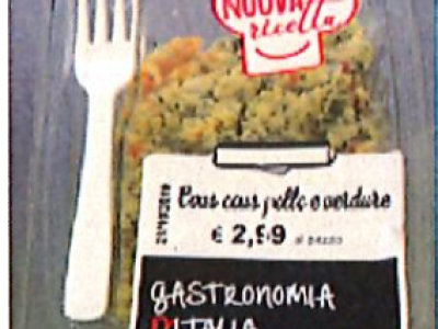 Rischio microbiologico,Ministero salute segnala richiamo lotto di cous cous pollo e verdure Gastronomia d’Italia venduto da Auchan e Simply