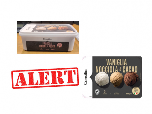 Errore in etichetta, vaschetta gelato richiamata immediatamente dal Ministero della Salute