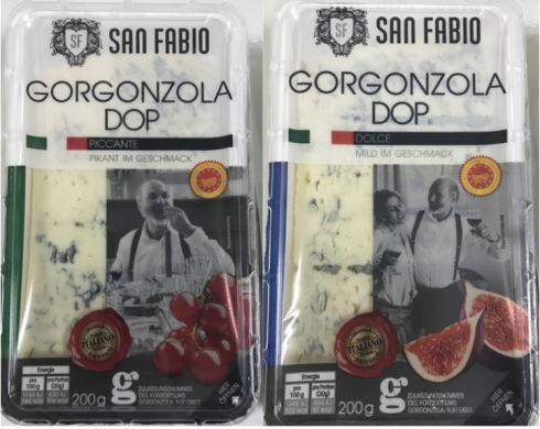 Gorgonzola italiano ritirato in Germania per presenza di Listeria monocytogenes
