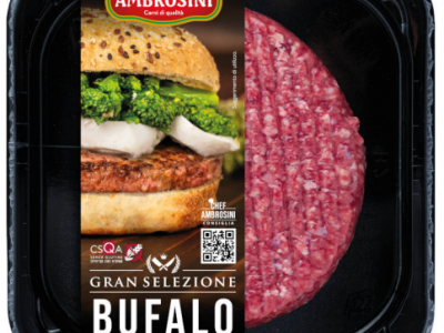 Salmonella nell&rsquo;hamburger di bufalo a marchio Gran Selezione Ambrosini richiamato dalla vendita