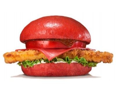 hamburger rosso