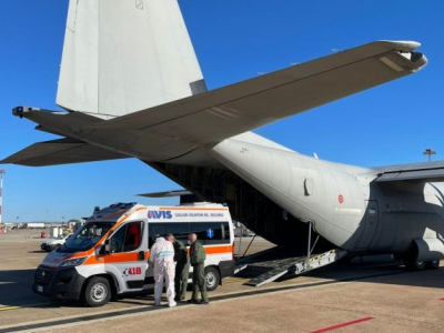 Covid, trasportata da Lecce a Brescia bimba di 6 mesi positiva in attesa di trapianto con "Super" Hercules dell’Aeronautica