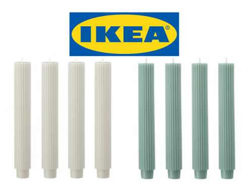 “Stop a ogni utilizzo”, Ikea richiama le candele da lampadario senza profumo SMÖJTRÄD, 25 cm, a causa del rischio di incendio e ustioni