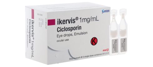 Collirio ritirato dalle farmacie. Si tratta della specialità medicinale IKERVIS.