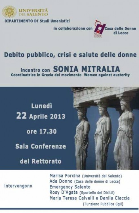 incontro con  Sonia  Mitralia