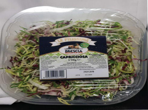 Insalata mista capricciosa richiamata per presenza di Listeria monocytogenes