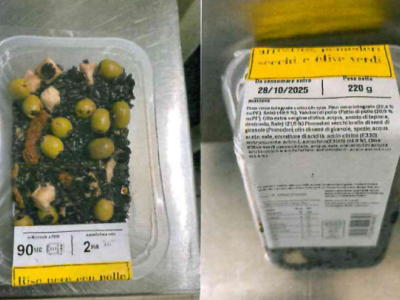 Listeria nell’insalata di riso nero con pollo arrostito, richiamata dal commercio