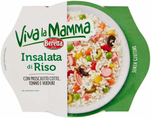 Glutine non dichiarato in etichetta:COOP richiama Insalata di Riso Viva la Mamma