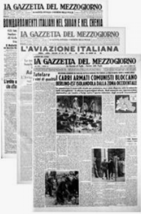 Salviamo "La Gazzetta del Mezzogiorno": appello per salvare 130 anni di storia e di racconti del Sud