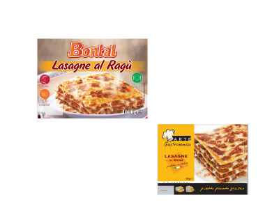 Frammenti di plastica nelle Lasagne al Ragu' a marchio Bontal e Arte Gastronomica