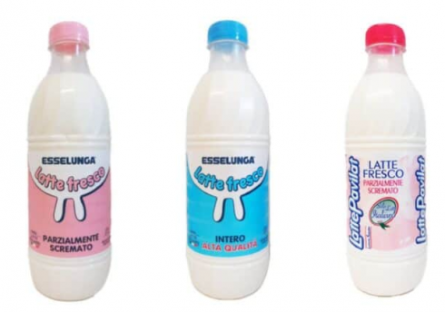 “Gusto anomalo” richiamato latte fresco pastorizzato Esselunga e Pavilat