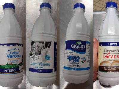 Richiamati altri quattro marchi di latte per possibile presenza di corpi estranei