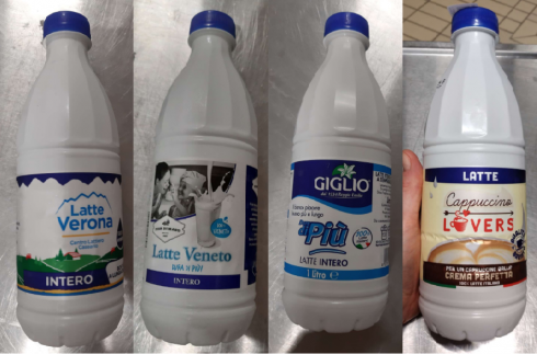 Richiamati altri quattro marchi di latte per possibile presenza di corpi estranei