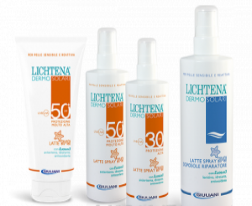 Creme solari invendute richiamate volontariamente dalle farmacie dalla Società Giuliani SpA. Si tratta dei Solari Lichtena spf 50.