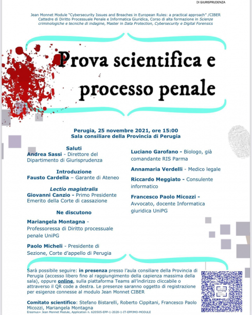 PROVA SCIENTIFICA E PROCESSO PENALE