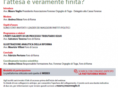 "LA NUOVA GIUSTIZIA TRIBUTARIA": l’attesa è veramente finita?"