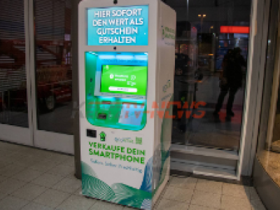 Riciclo e smaltimento rifiuti tecnologici. Arriva l’ecoATM, il distributore/smaltitore automatico di vecchi telefoni cellulari. 