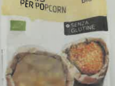 Mais per pop corn bio, allerta su &ldquo;lotti contaminati&rdquo; per &ldquo;la possibile presenza di alcaloidi del tropano oltre il limite di legge"