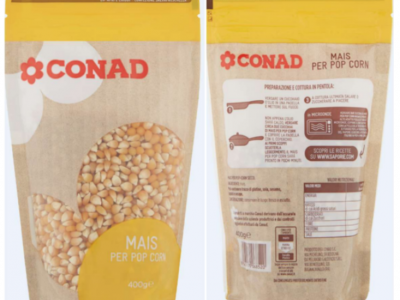 Alcaloidi tropanici in quattro lotti di mais per popcorn a marchio Conad
