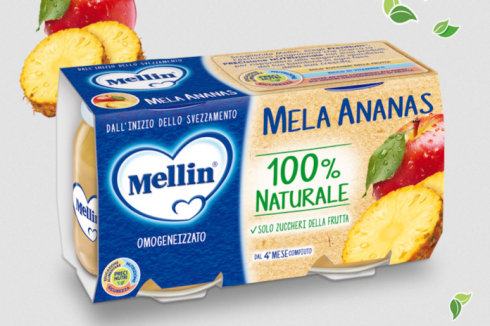 Rischio frammento di vetro nell’omogeneizzato Mellin al gusto mela ananas. 