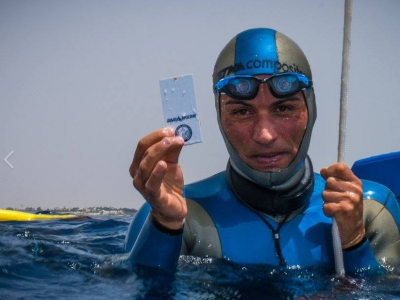 Mondiali di apnea, argento e record italiano per il salentino Michele Giurgola