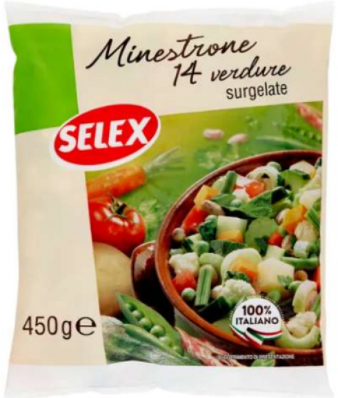 Presenza alcaloidi tropanici, richiamato dai supermercati lotto minestrone surgelato Selex