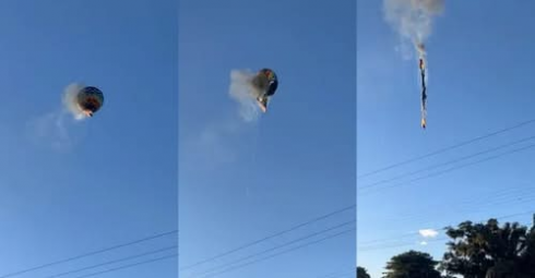 Mongolfiera con a bordo 21 passeggeri prende fuoco e si schianta in Brasile, uccidendo almeno otto persone – Il video