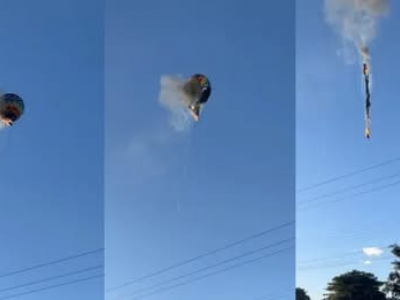 Mongolfiera con a bordo 21 passeggeri prende fuoco e si schianta in Brasile, uccidendo almeno otto persone – Il video