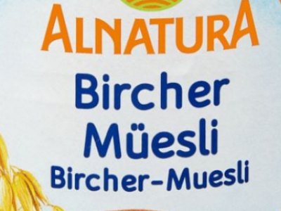 Attenzione al Bircher Müsli per bambini Alnatura