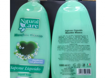 Sapone liquido ritirato dal mercato