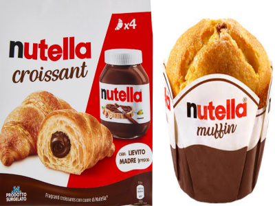 Frammenti di metallo in Nutella Muffin e Nutella Croissant della Ferrero richiamati in 7 Paesi