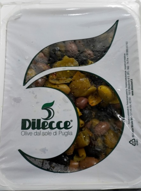 Allerta nella UE per le olive nere al forno con listeria vendute anche in Italia