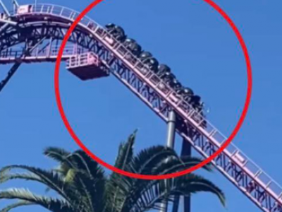 Incubo sulle montagne russe &ldquo;Movie World&rdquo;: persone bloccate improvvisamente a met&agrave; corsa a dieci metri da terra &ndash; Il video