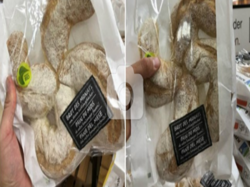Pane a forma di svastica venduto nei supermercati Migros (naturalmente per sbaglio)