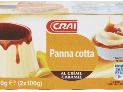 Panna cotta al creme caramel richiamata per rischio microbiologico