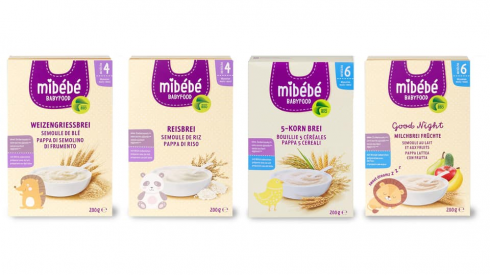 Migros richiama diverse pappe di cereali Mibébé. Allerta anche per i nostri frontalieri