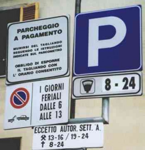 parcheggio parcheggio