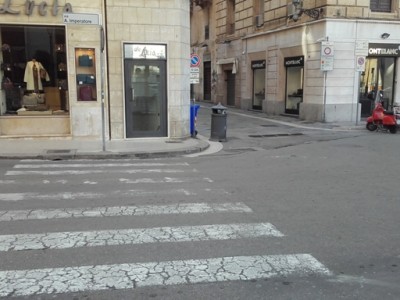 passaggio pedonale lecce