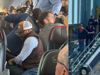 Terrore sull'aereo: un uomo tenta di aprire il portellone – Il video dell’arresto