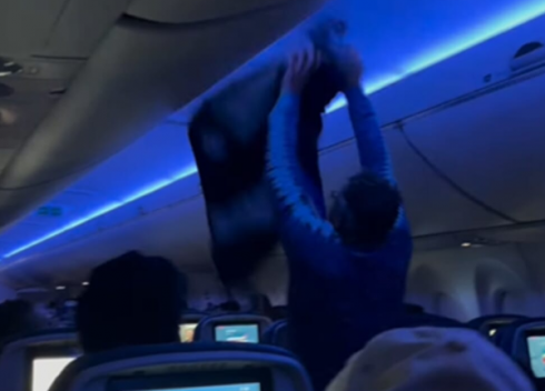 Due piccioni sull'aereo, panico e caos tra i passeggeri a bordo – Il video