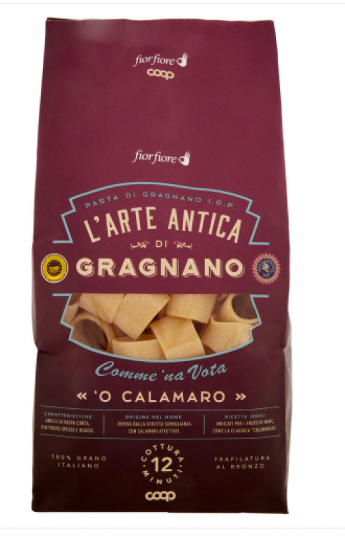 Frammenti di legno nella pasta di semola “O Calamaro”, COOP la richiama dagli scaffali 