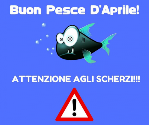No ai pesci d'aprile sul coronavirus.